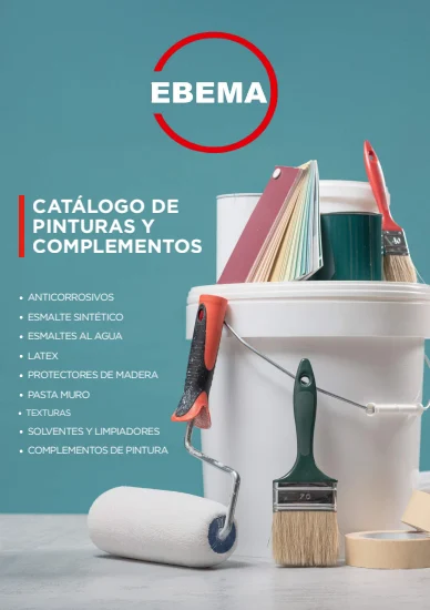 Portada del catálogo Pinturas y complementos